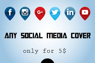 design a simple social media cover