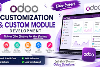 do odoo erp customization and custom module development