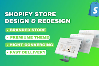design, redesign shopify store, shopify dropshipping store, shopify website