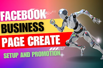 create setup and optimise your fb business page or fan page