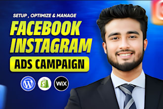 setup facebook ads, meta advertising and instagram marketing for leads and sales