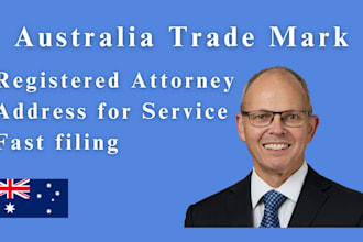 file your attorney trademark in australia including govt fee