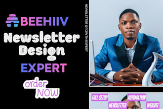setup beehiiv newsletter beehiiv landing page design beehiiv manager