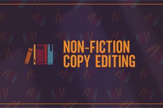 copy edit your nonfiction book