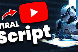 write youtube script using ai