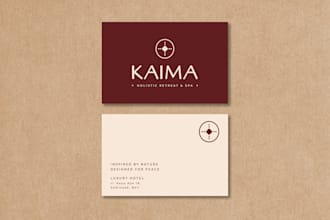 design your business cards with complete stationery