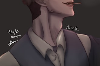 draw fan arts and ocs