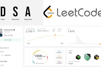 teach you dsa and leetcode problem solving