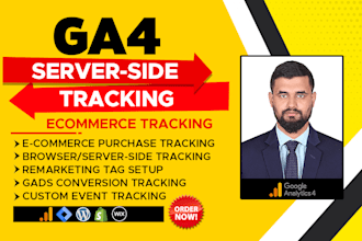 setup google analytics 4, fix ga4 server side tracking, ua to ga4 migration