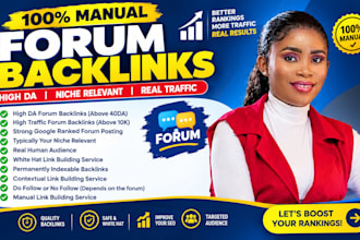 forum backlinks and forum posting for SEO