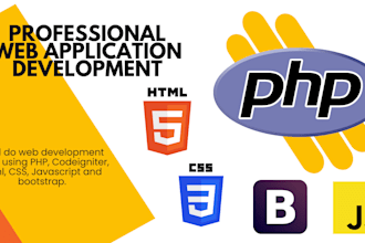 do PHP, html, CSS, javascript, bootstrap tasks