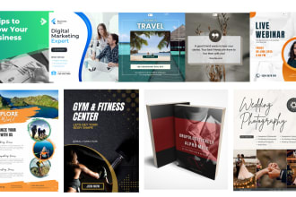 design custom graphics templates, ebooks, banners, flyers using canva