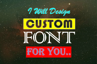 Review  do professional custom font design