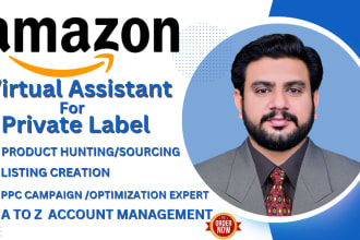 amazon fba VA private label expert, amazon pl virtual assistant