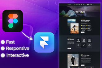 create framer website design, figma to framer, landing page and responsiveness