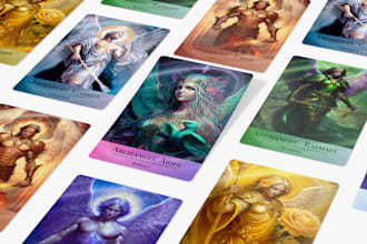 design unique oracle and tarot cards for you
