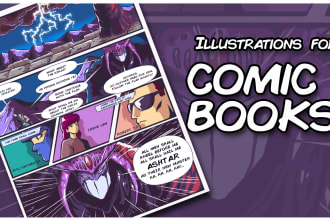 create comic books in my unique style