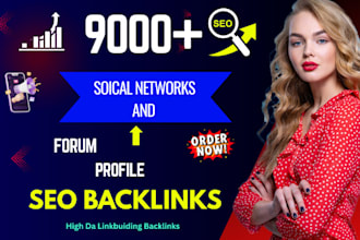 make 9000 forum profile seo backlinks