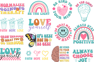 create svg, cut files, dxf, png and bundle design