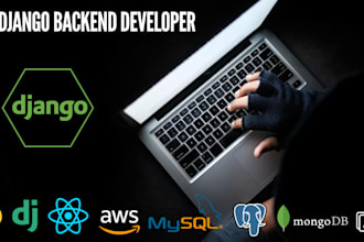 be your django python backend developer