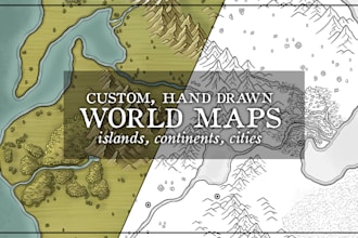 make an amazing world or regional custom fantasy map