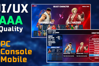 design perfect game UI desgin