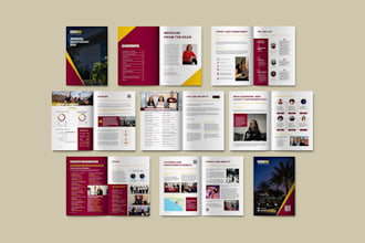 design your brochure, annual report, company profile and white paper