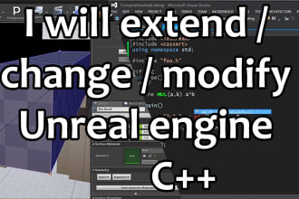 extend change or modify unreal engine 4 5 to suit your game