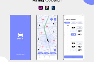 design mobile app or web UI UX and prototype or wireframe