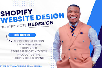 do shopify store design, shopify store, shopify website, shopify store redesign