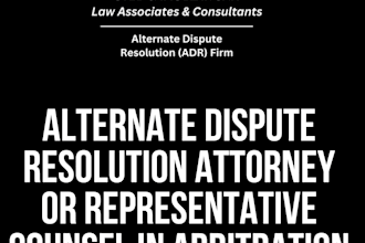 be your representative counsel in arbitration cases in USA, uk, ca, eu, au, uae