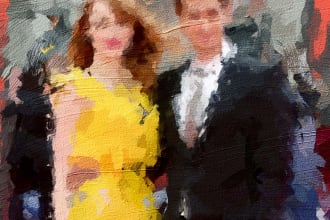 create oil painting, digital oil painting