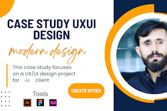 create a killer behance case study for your designs