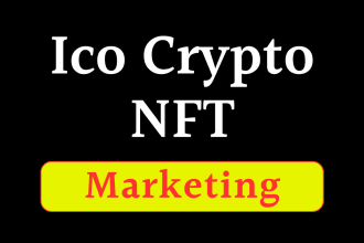 do crypto ico meme coin or nft promotion on crypto blogs and socialmedia