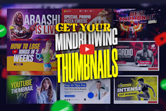 create stunning professional youtube thumbnails