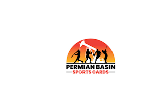 design known and trustworthy sports trading card logo