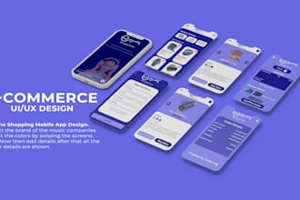 design UI UX for mobile and website