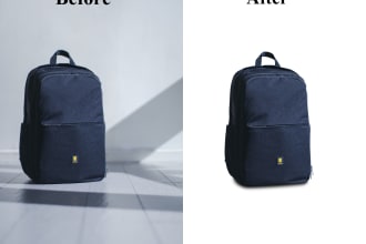 do product photo editing and background removal  service