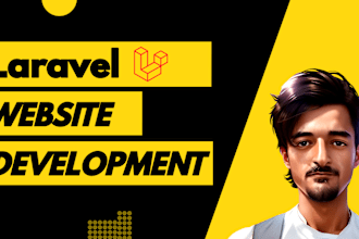 do laravel website design development and SEO with admin panel