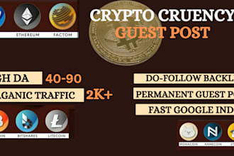 publish da60 crypto guest post with dofollow backlink on my crypto blog