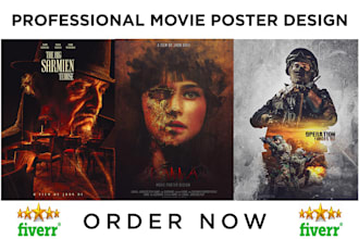 make a movie, film, music or event poster or flyer