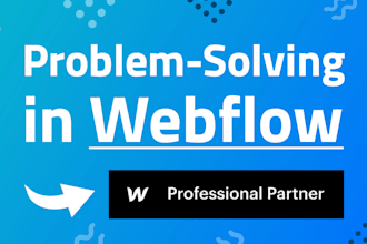 fix your small problems in webflow