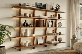 create premium 3d furniture renders with ai enhanced