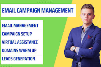 set up and manage instantly ai mail campaigns with warm up