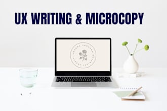 write engaging UX content and microcopy for apps and websites