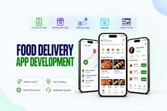 build a food delivery app and multivendor restaurant website