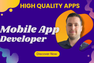 be your mobile app developer flutter