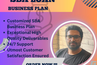 develop a specialized sba business plan for your prosperity