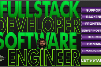 be full stack web and software developer build applications