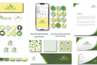 design aesthetic signature logo and full branding kit